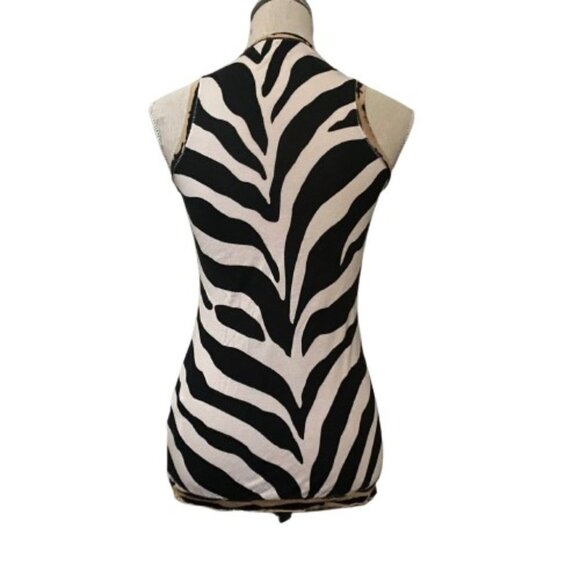 Rachel Zoe Wild Print Top - Size Small - Picture 5 of 6